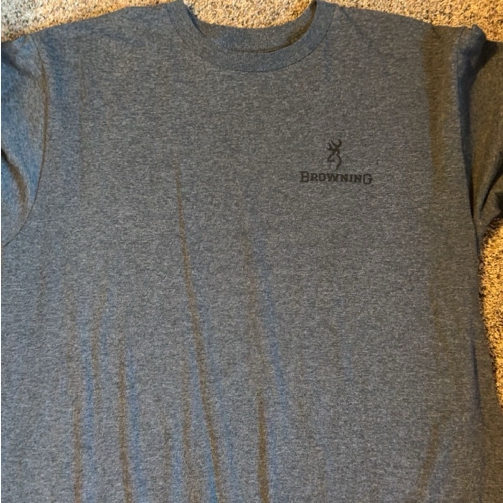 Browning Men's Charcoal Tee